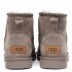 Женские мини угги Ugg Classic Mini II Smoke