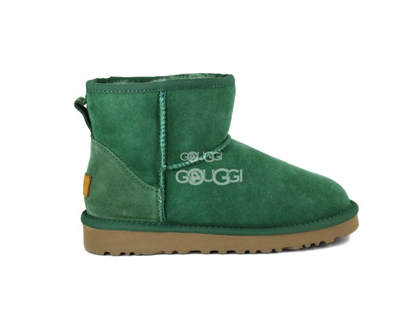 Женские мини угги Classic Mini 2 Green