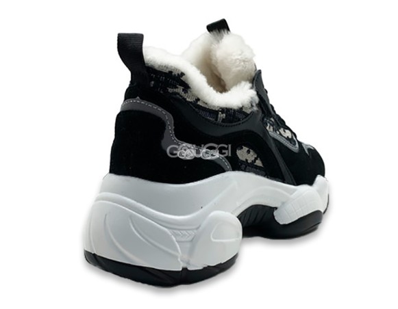 Женские кроссовки UGG Dior Stockton II Camel Black