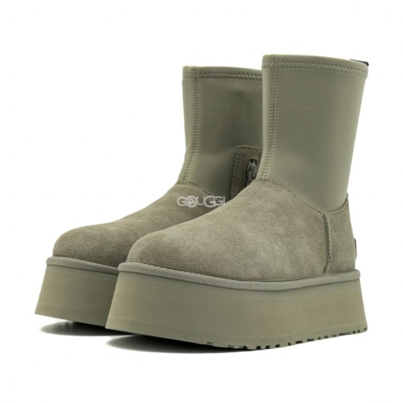 Женские угги на платформе UGG Classic Dipper Shaded Clover