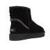 Мужские мини угги Men`s Ugg Classic Mini Deco Suede Boots Black Dressinn