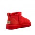 Женские ультра мини угги Ugg Ultra Mini - Samba Red