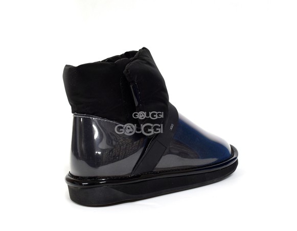 Женские прозрачные угги Clear Quilty Boots Black