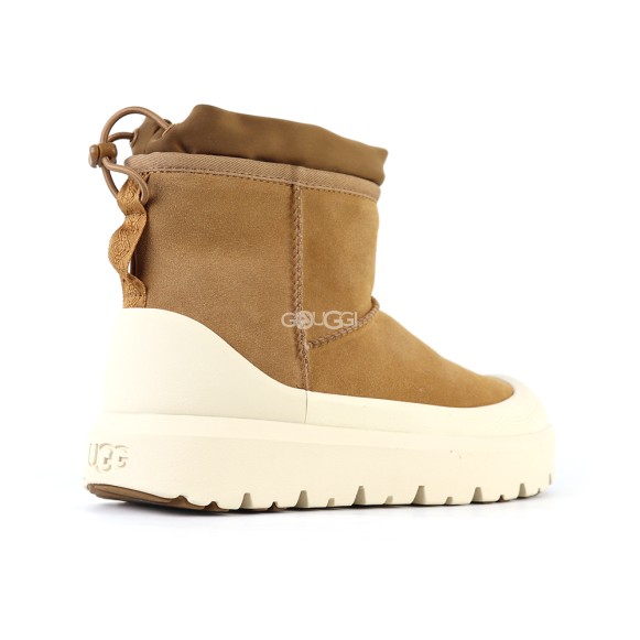 Мужские мини угги с галошами Ugg Mens Classic Mini Weather Hybrid Whitecap