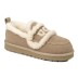 Женские слипоны Ugg Classic Fat Ding Slip On Sand