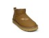 Женские кожаные ультра мини угги Ultra mini Leather Chestnut