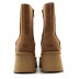 Женские угги на платформе Ugg Classic Twin Seam New Heights Chestnut