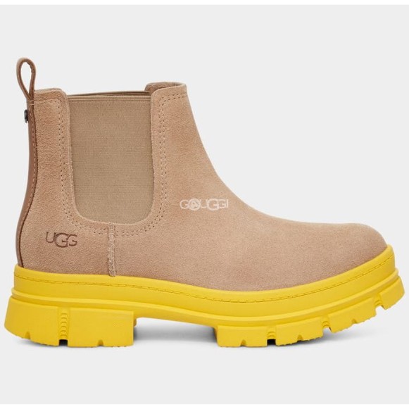 Женские ботинки UGG Ashton Chelsea Suede Sand