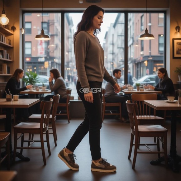 Женские кроссовки Ugg Lo Lowmel Smoke Plume