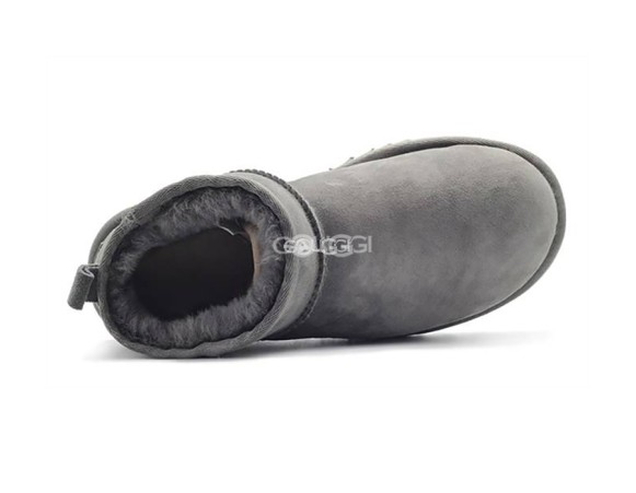 Женские ультра мини угги Ultra mini Grey