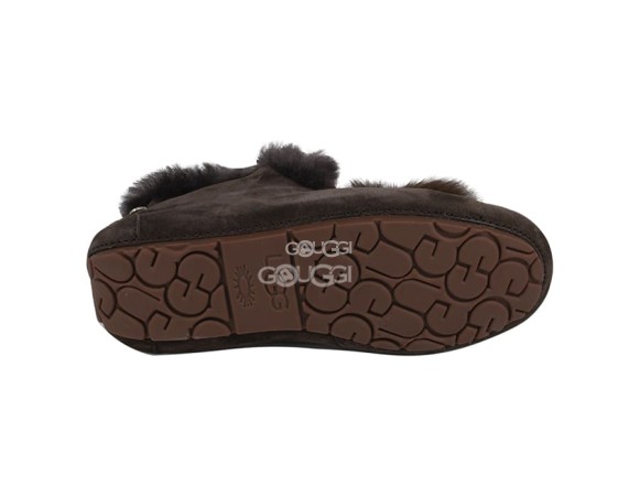 Женские мокасины Alena Pom - Pom Chocolate