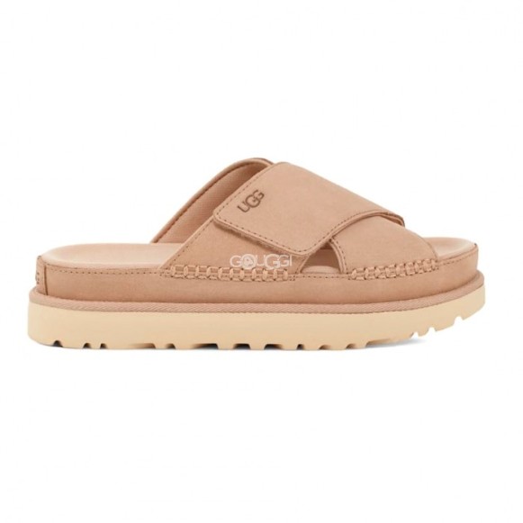 Женские шлепанцы Ugg Goldenstar Cross Sand