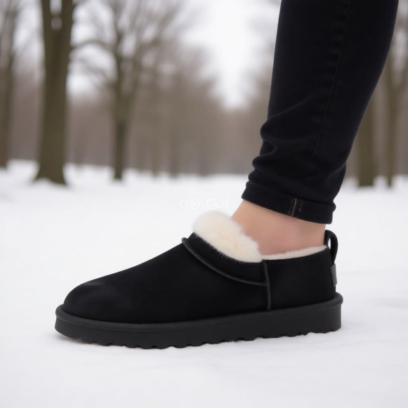 Женские слипоны Ugg Classic Micro Black