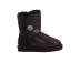 Детские угги с пуговицей Kids Bailey Button Glitter Chocolate