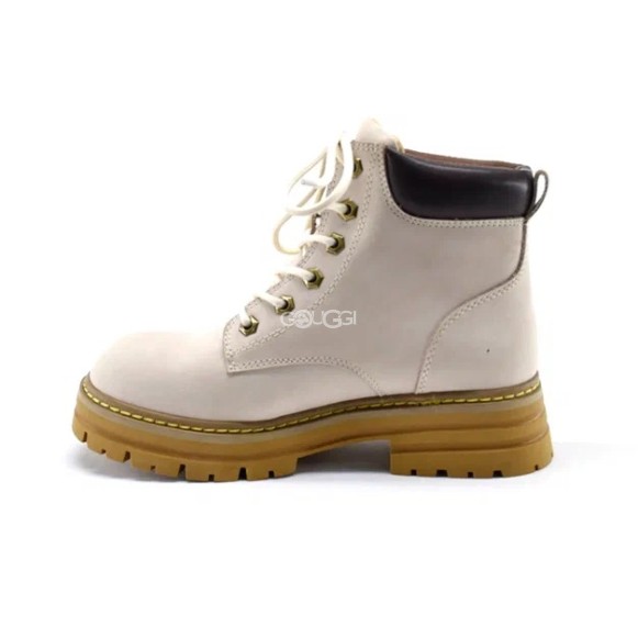 Женские ботинки Ugg Trophy White