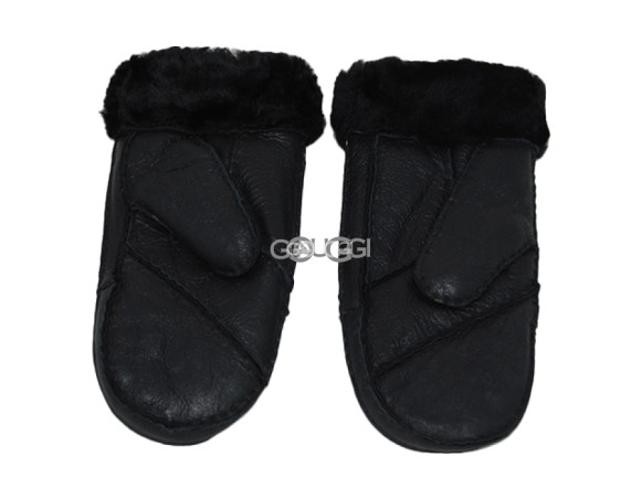 Варежки мужские Ugg Men Mittens Black Metallic