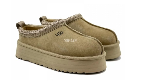 Женские слипоны Ugg Tazz Platform Sand