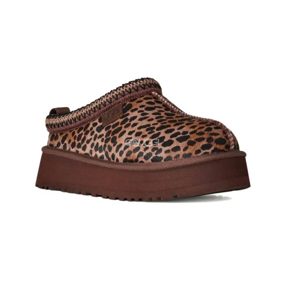 Женские слипоны на платформе Tazz Caspian Burnt Cedar