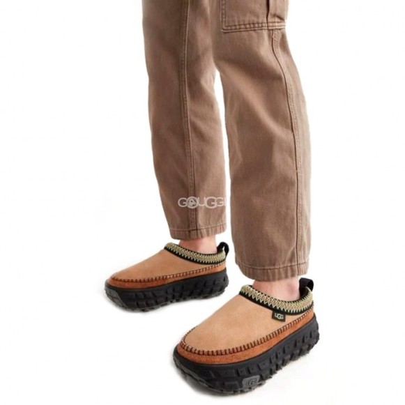 Женские шлёпанцы Ugg Venture Daze Sand Black