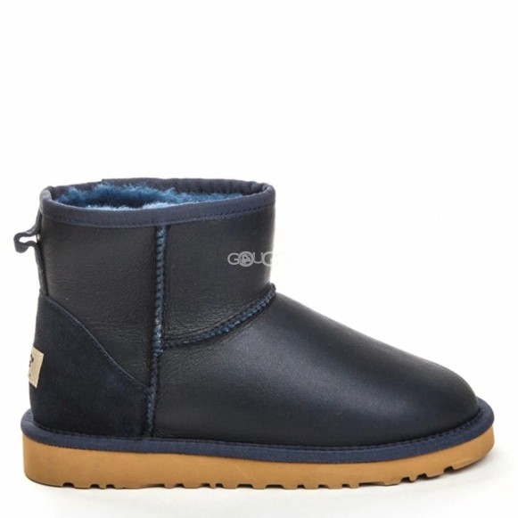 Мужские мини угги Ugg Mens Classic Mini Metallic Navy