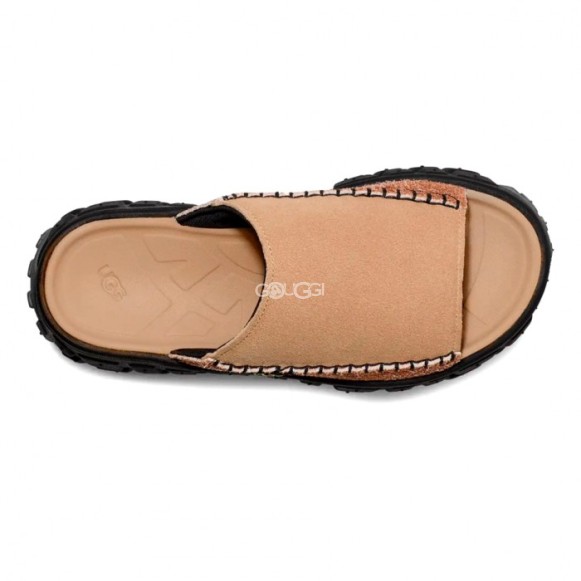 Женские шлепанцы Ugg Venture Daze Slide Sand Black