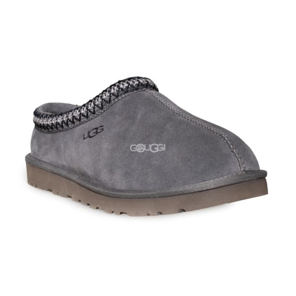 Мужские слипоны Man`s Tasman Slippers Dark Grey