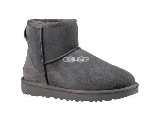 Женские мини угги Classic Mini Grey II