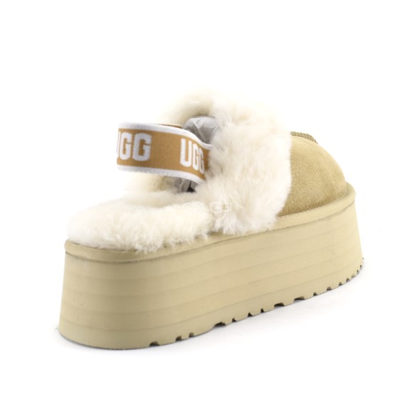 Женские тапочки Ugg Funkette Slipper Sand