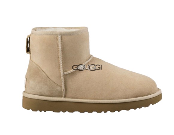 Женские мини угги Classic Mini Sand II