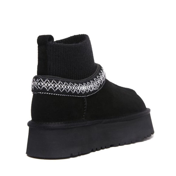 Женские слипоны Tazz Knit Black