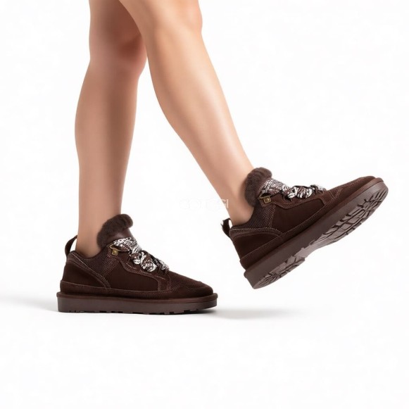 Женские кроссовки Ugg Lowmel Chocolate