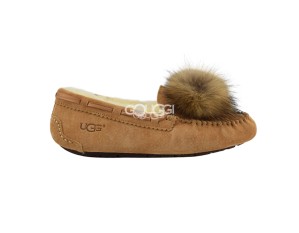 Dakota Pom Pom Chestnut