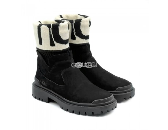 Женские ботинки Martin Knit - Black