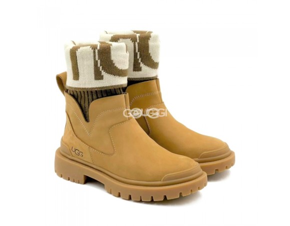 Женские ботинки Martin Knit - Chestnut