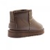 Женские ультра мини угги UGG Classic Ultra Mini LTHR Regen - Ironwood