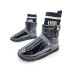 Женские угги на молнии Ugg Clear Bling Bling Black