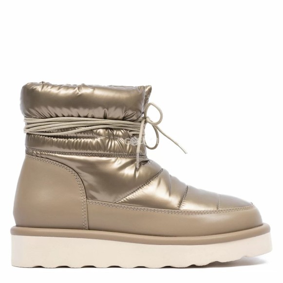 Женские мини угги Ugg Classic Mini Blow Gold