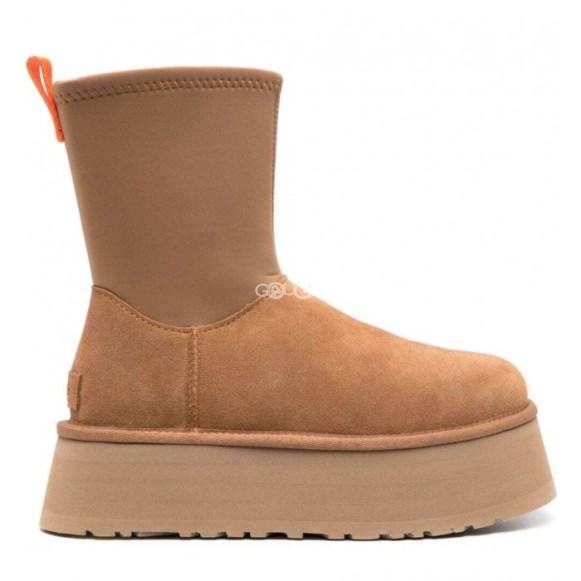 Женские вязаные угги UGG Classic Dipper Chestnut