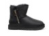 Женские угги на молнии Bailey Zip Mini Black