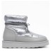 Женские мини угги Ugg Classic Mini Blow Silver