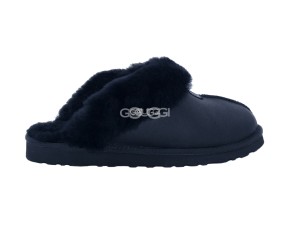 Slipper Scufette Metallic Black
