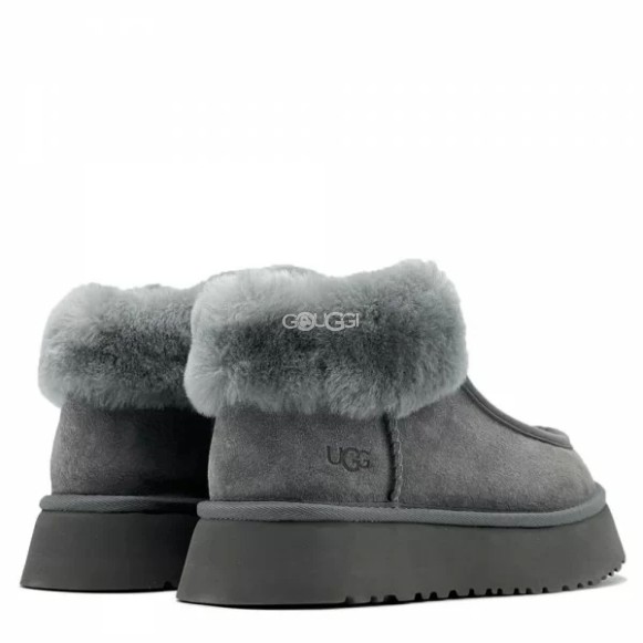 Женские угги на платформе Ugg Funkette Platform Boots Grey