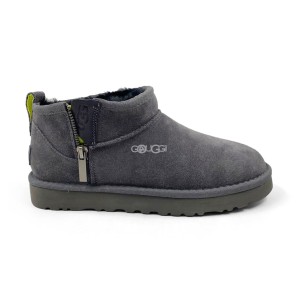 Ugg Women's Ultra Mini Grey Zip