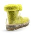 Женские прозрачные короткие угги Ugg Drizlita Clear Boot Yellow