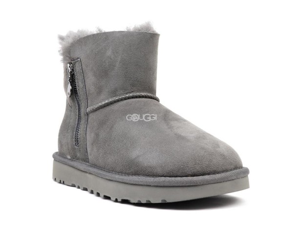 Женские угги на молнии Bailey Zip Mini Grey