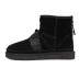 Мужские мини угги Classic Mini Quickclick Boot - Black 