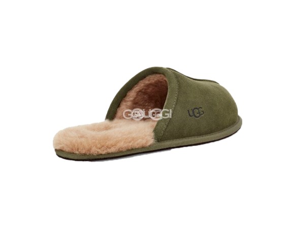 Мужские тапочки MENS Scuff Slippers Olive