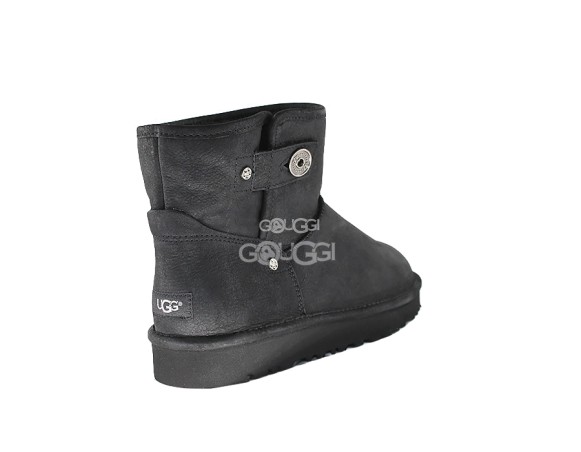 Мужские угги Mens Beni Black Suede