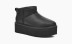 Женские ультра мини угги на платформе UGG Classic Ultra Mini Platform Metallic Black