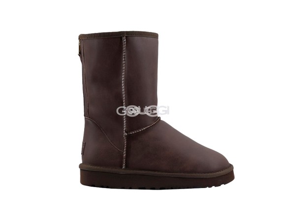 Мужские угги на молнии UGG One ZIP MENS Metallic Chocolate 